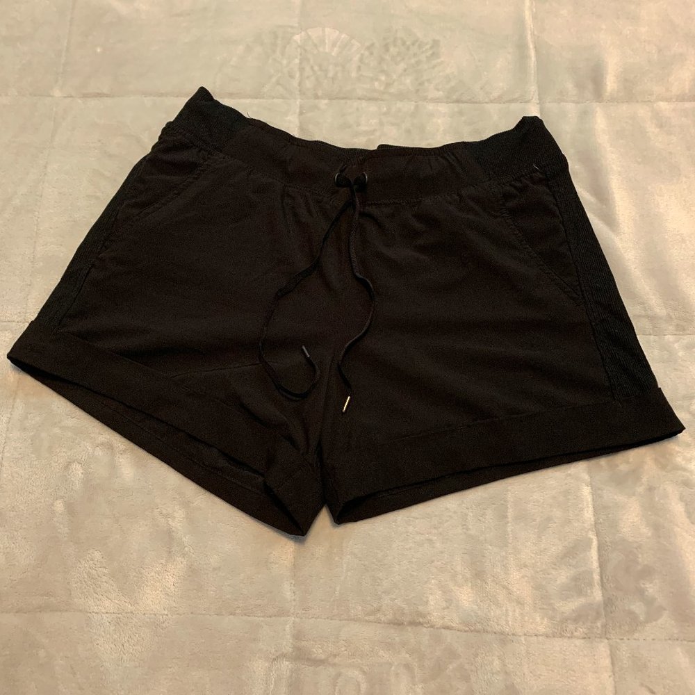 M Black Champion Casual Shorts